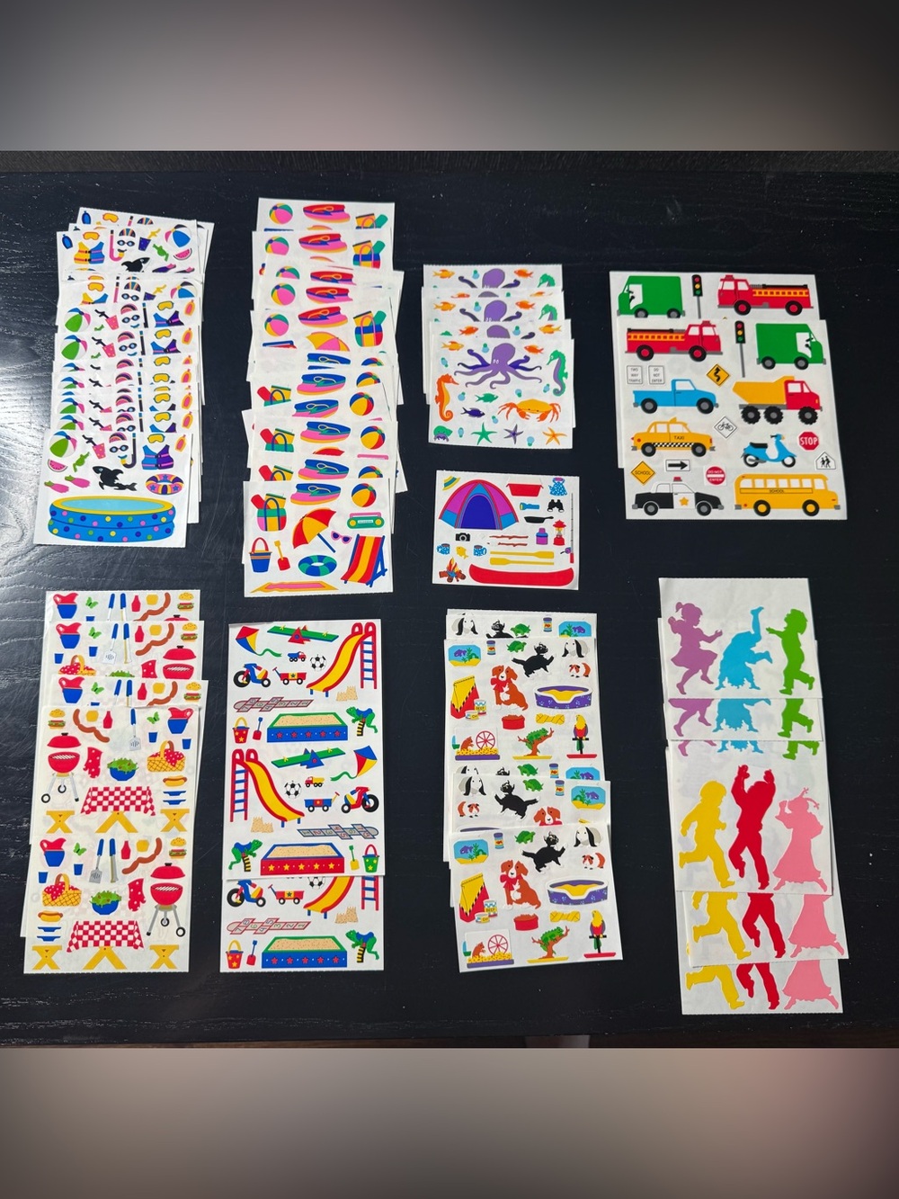 Creative Memories 65+ Sticker Lot Kids Trucks Swimming Beach 🏝️ Picnic Summer - Picture 10 of 10